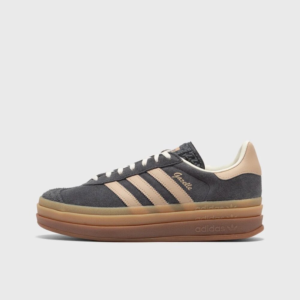 [NEW] Women's adidas Gazelle Bold Shoe 'Grey' IE0428‎